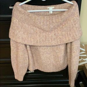 Off the Shoulder Sweater
